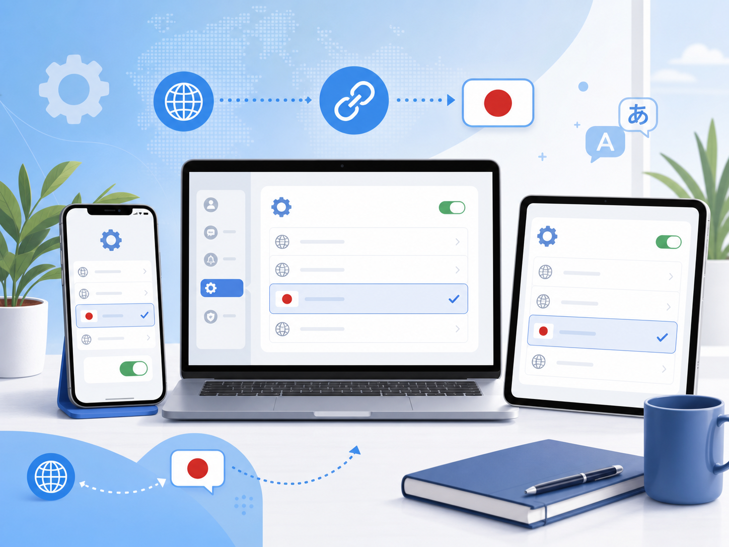 テレグラム(Telegram)を日本語化する方法は?iPhone・Android・PCでの設定手順
