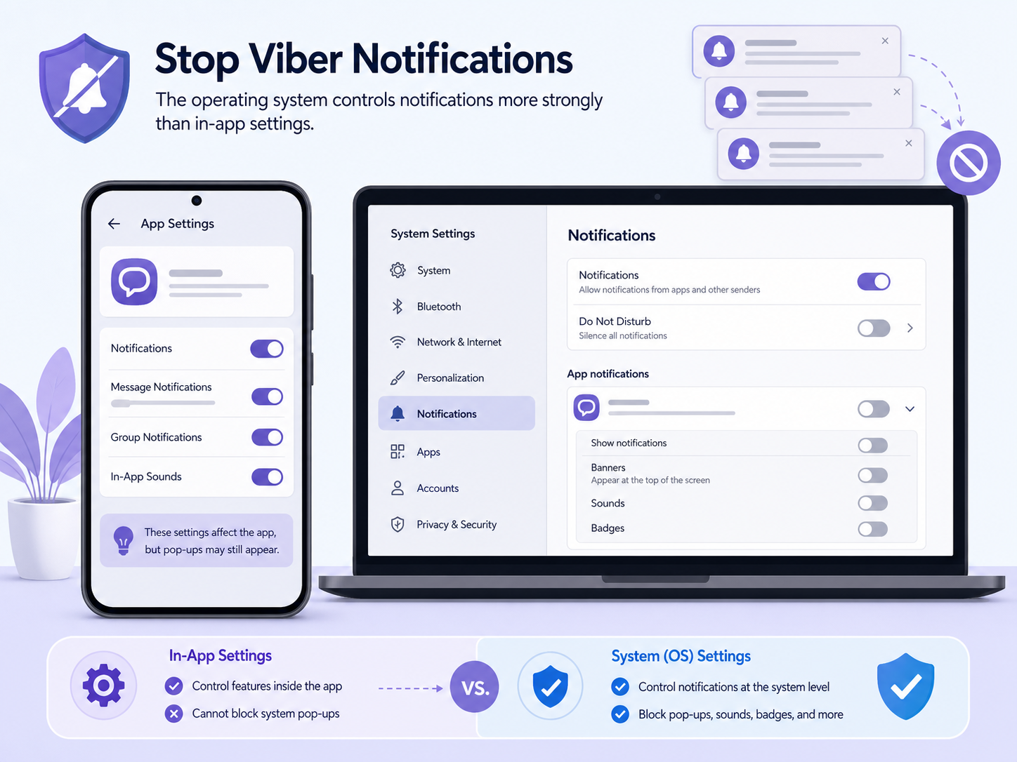 How to Stop Viber Notifications From Popping Up