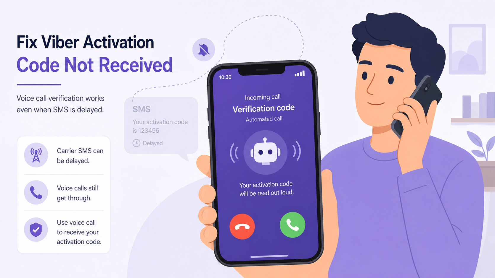 How to Fix Viber Activation Code Not Received